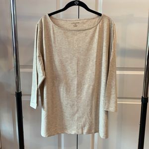 Appleseed's Women's Heather Long Sleeve Tee NWOT